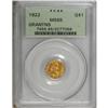 Image 3 : 1922 G$1 Grant no Star MS65 PCGS.