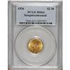 Image 1 : 1926 $2 1/2 Sesquicentennial MS64 PCGS.