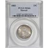 Image 3 : 1883 25C Hawaii Quarter MS66 PCGS.