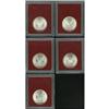 Image 2 : Five Paramount Redfield Morgan Dollars
