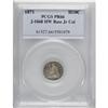 Image 3 : 1871 H10C Half Dime, Judd-1068, Pollock-1204,