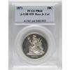 Image 3 : 1871 50C Half Dollar, Judd-1108, Pollock-1244,