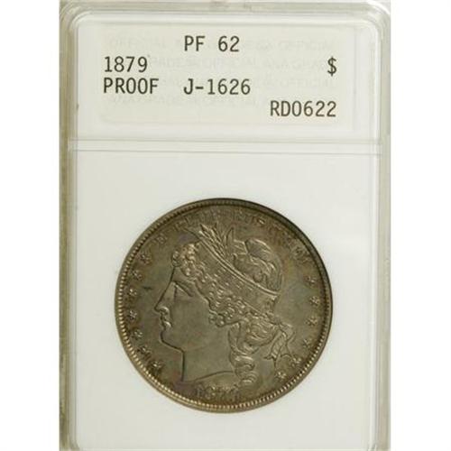 1879 $1 Goloid Metric Dollar, Judd-1626,