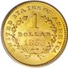 Image 2 : 1853 G$1 MS66 PCGS.