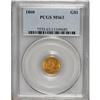 Image 1 : 1860 G$1 MS63 PCGS.