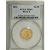 Image 1 : 1836 $2 1/2 Block 8 MS64 PCGS.