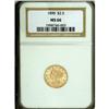 Image 3 : 1890 $2 1/2 MS66 NGC.