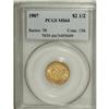 Image 1 : 1907 $2 1/2 MS64 PCGS.