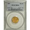 Image 1 : 1907 $2 1/2 MS64 PCGS.