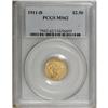 Image 3 : 1911-D $2 1/2 MS62 PCGS.