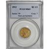 Image 1 : 1913 $2 1/2 MS63 PCGS.
