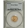Image 3 : 1914-D $2 1/2 MS64 PCGS.