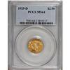 Image 1 : 1925-D $2 1/2 MS64 PCGS.