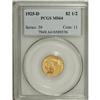 Image 1 : 1925-D $2 1/2 MS64 PCGS.