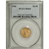 Image 1 : 1926 $2 1/2 MS64 PCGS.