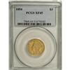 Image 1 : 1854 $3 XF45 PCGS.