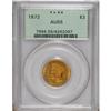 Image 2 : 1872 $3 AU55 PCGS.
