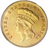Image 1 : 1881 $3 AU58 PCGS.