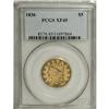 Image 1 : 1836 $5 XF45 PCGS.