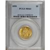Image 3 : 1850 $5 MS61 PCGS.