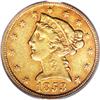 1853-C $5 AU53 PCGS.