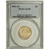 1892-CC $5 AU55 PCGS.