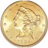 1904 $5 MS65 PCGS.