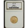 Image 3 : 1913 $5 MS63 NGC.