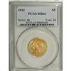 Image 3 : 1913 $5 MS64 PCGS.