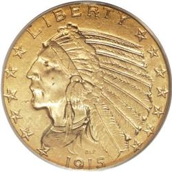 1915-S $5 MS62 PCGS.