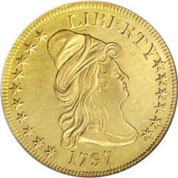 1797 $10 Large Eagle--Scratched,