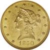 1850-O $10 MS60 NGC.