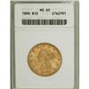 1890 $10 MS60 ANACS.