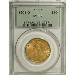 1901-O $10 MS62 PCGS.