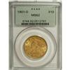 Image 1 : 1901-O $10 MS62 PCGS.