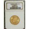 Image 3 : 1908 $10 No Motto MS64 NGC.