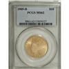 Image 1 : 1909-D $10 MS62 PCGS.