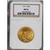 Image 1 : 1911 $10 MS62 NGC.