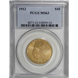 1912 $10 MS63 PCGS.