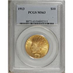1913 $10 MS63 PCGS.