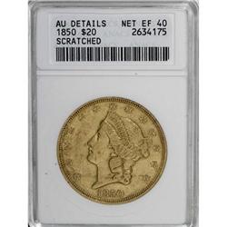 1850 $20 AU Details ANACS
