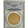 Image 1 : 1866-S $20 Motto XF45 PCGS.