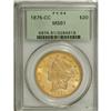 Image 3 : 1875-CC $20 MS61 PCGS.