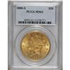 Image 1 : 1880-S $20 MS61 PCGS.