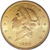 Image 1 : 1890-CC $20 AU58 PCGS.