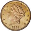 Image 1 : 1891-S $20 MS64 PCGS.