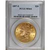 Image 3 : 1897-S $20 MS64 PCGS.