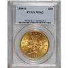 Image 1 : 1899-S $20 MS63 PCGS.