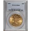 Image 1 : 1901 $20 MS64 PCGS.