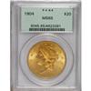 Image 3 : 1904 $20 MS65 PCGS.